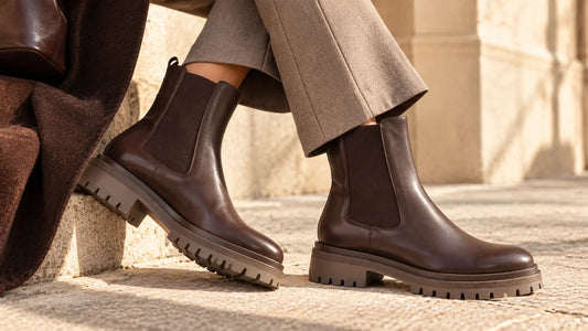Calzature da donna Michele Lopriore nelle sfumature del marrone, dal testa di moro al cioccolato, protagoniste delle tendenze autunno inverno 2026/27.