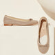 Ballerine colorate punta tonda con fiocco Made in Italy | Michele Lopriore