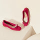 Ballerine colorate punta quadrata con fiocco Made in Italy | Michele Lopriore