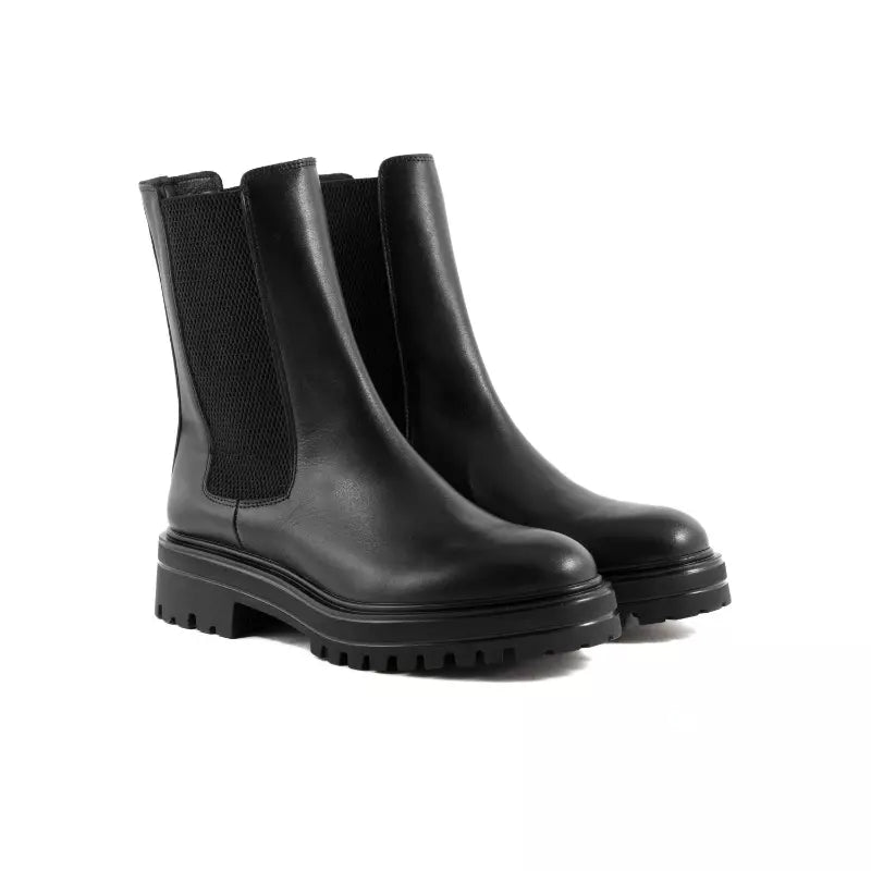 Beatles chelsea in nappa nera | Michele Lopriore