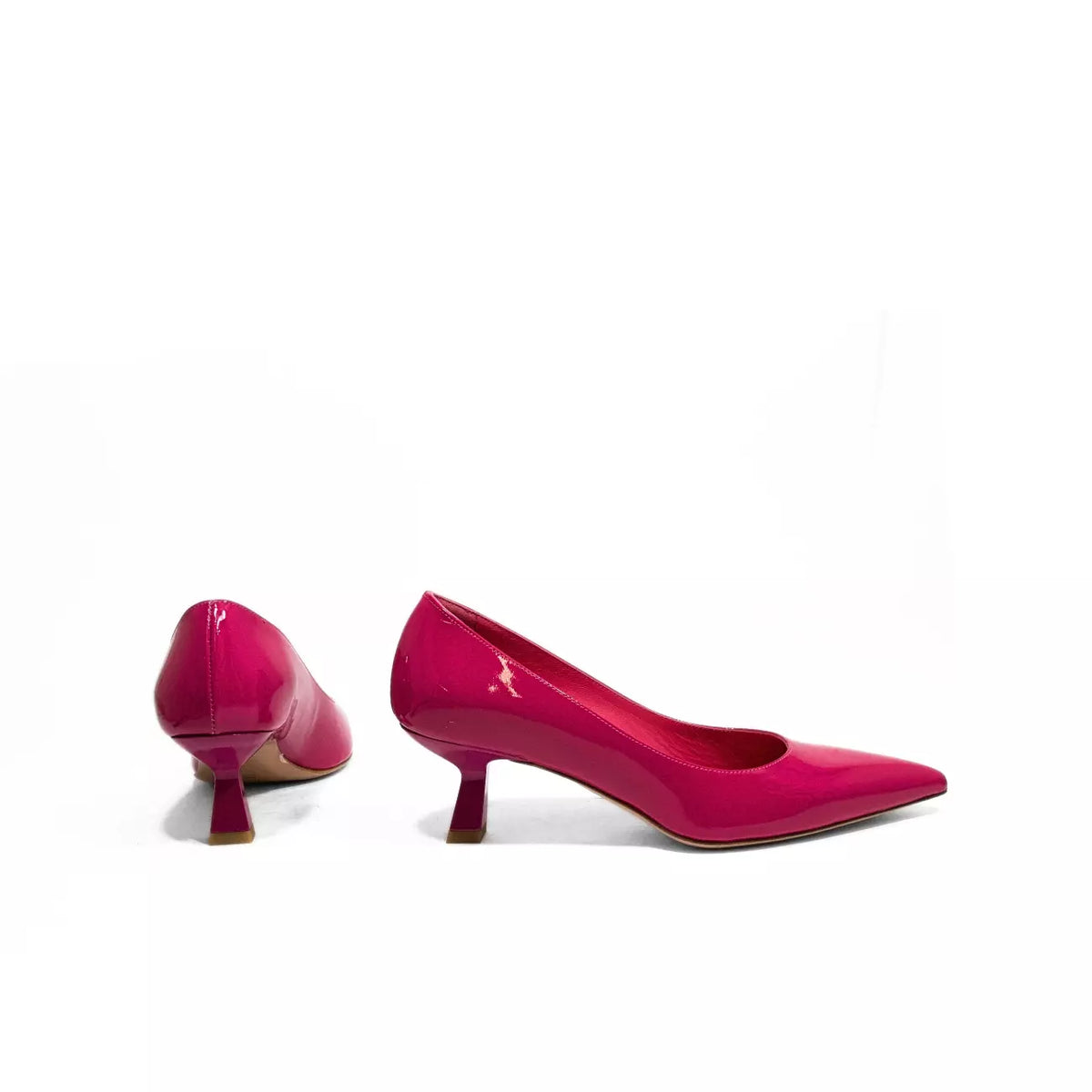 Décolleté donna in vernice fucsia | Michele Lopriore