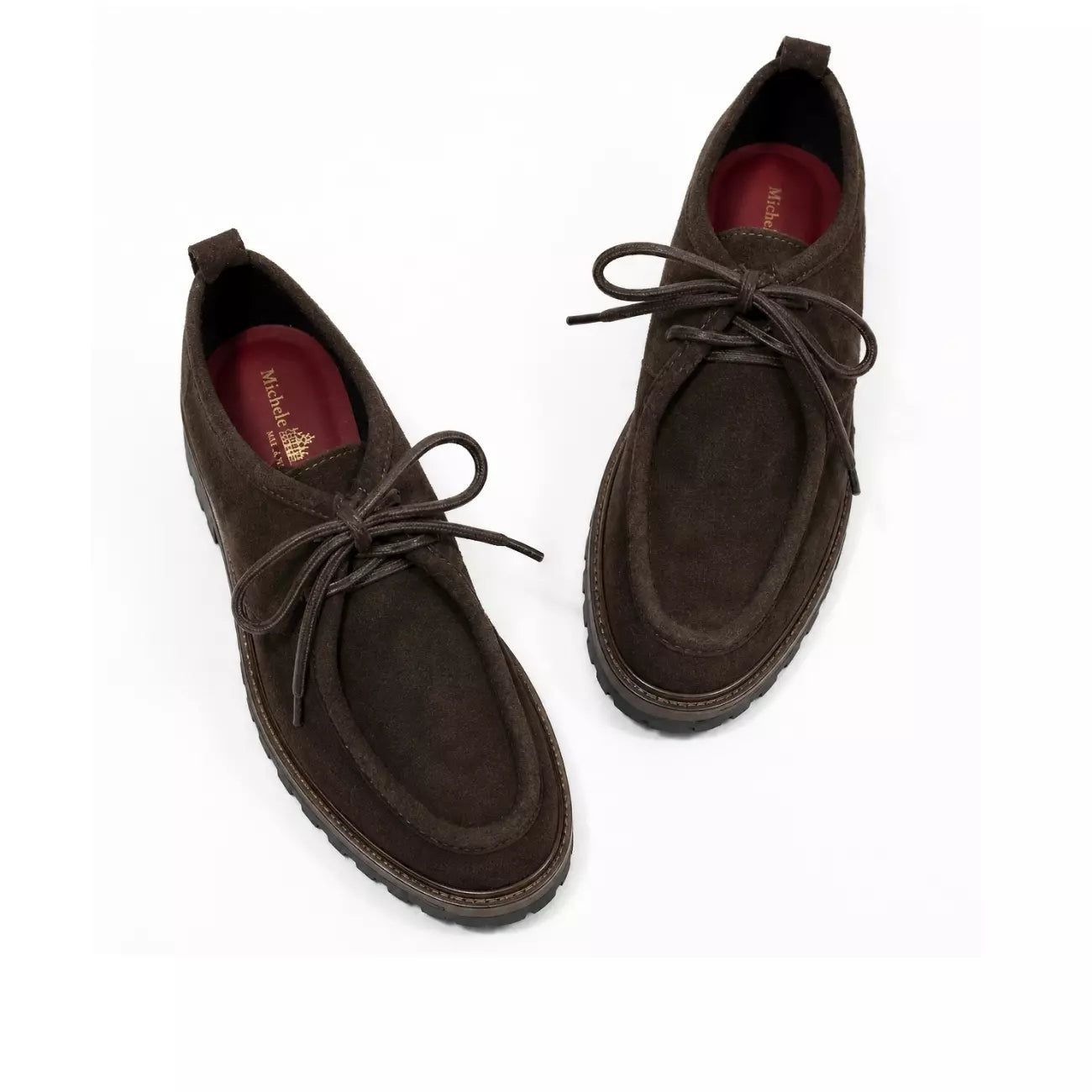 Scarpa modello ingegnere con suola carroarmato  | Michele Lopriore